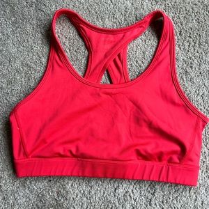 Reebok Sports Bra - Red Size Large